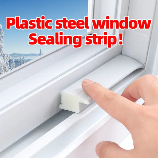 Special Seal Strip for Plastic Steel Sliding Windows - 3m Outer Seal + 3m Inner Seal + 3m Middle Gap Seal, Complete Set for Comp Peaceful Pleasures Health and Wellness