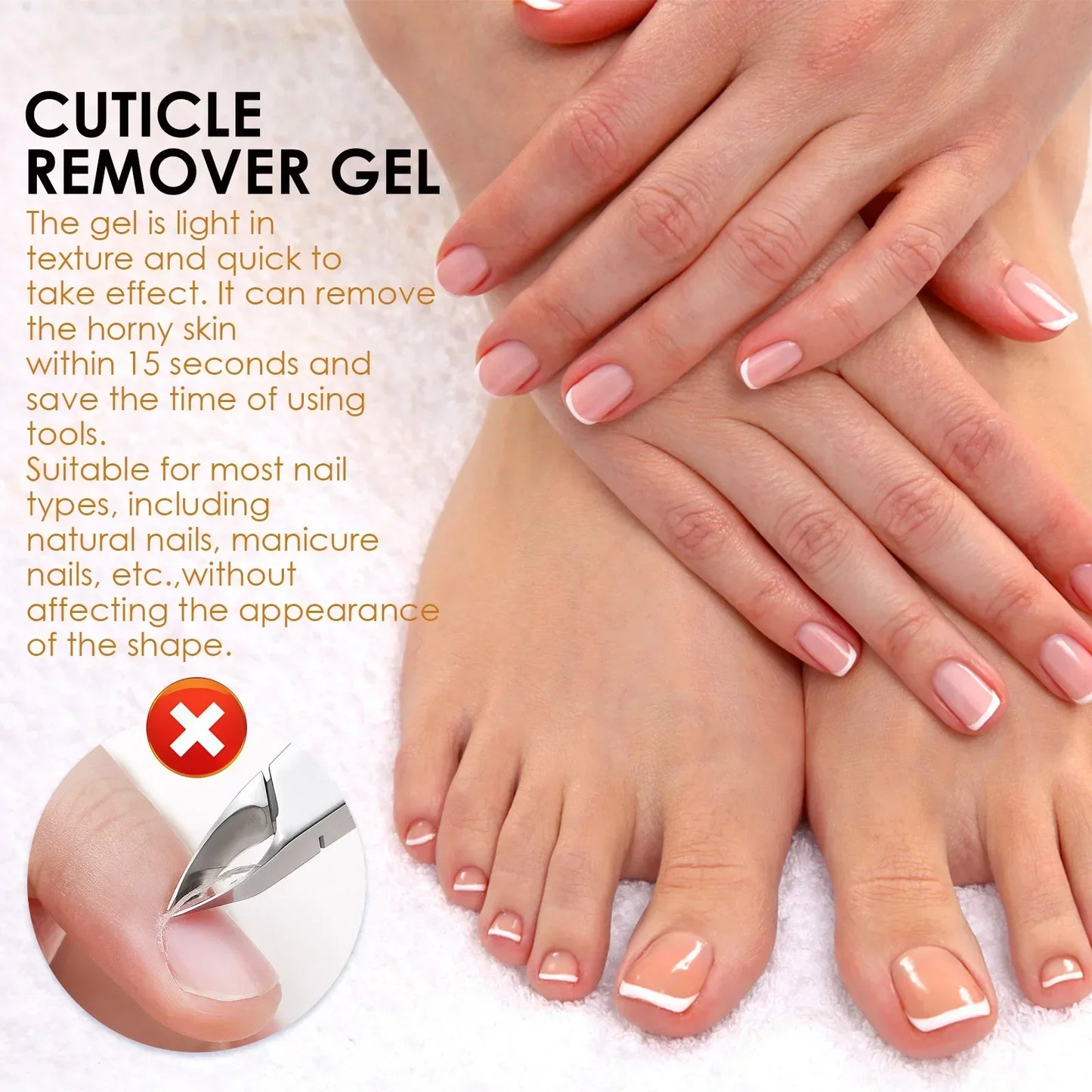 EELHOE Cuticle Removal Gel – Nail Softener & Dead Skin Remover
