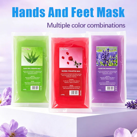 Paraffin Wax Hand & Foot Peel-Off Mask – Nourishing SPA Treatment Paraffin Wax Mask Peaceful Pleasures Health and Wellness