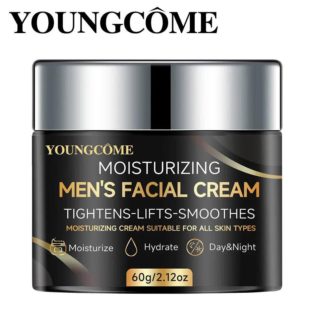 Men's Face Cream – Collagen, Retinol & Hyaluronic Acid | YOUNGCOME