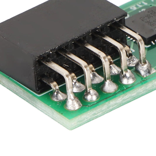 TPM 2.0 Module 10Pin TPM 2.0 Module Sleep Mode Light Weight 9670 Chipset Stable SPI High Accuracy for Trusted Peaceful Pleasures Health and Wellness Default Title