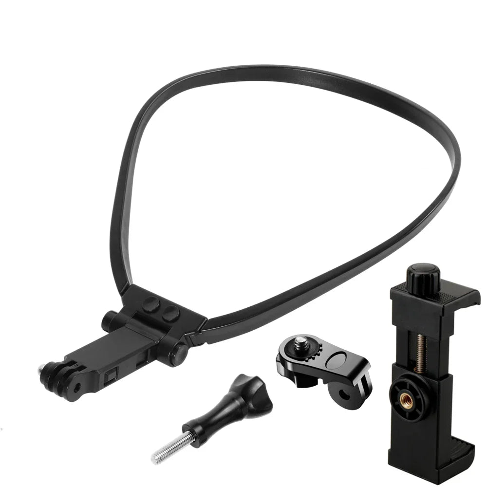 Neck Lanyard Strap Mount for GoPro, Insta360, DJI & Phones
