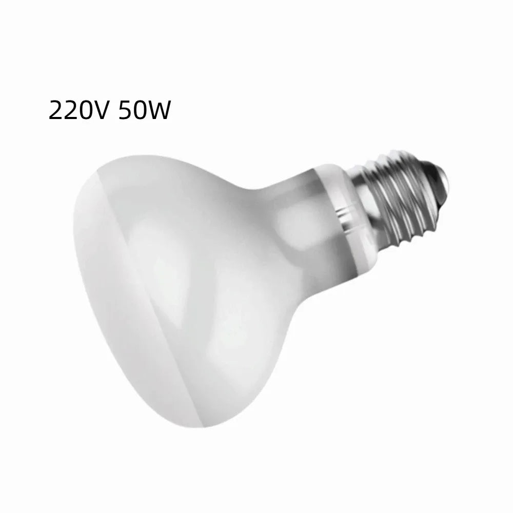 E27 UVA Reptile Heating Lamp 25–100W | Daylight Heat Bulb