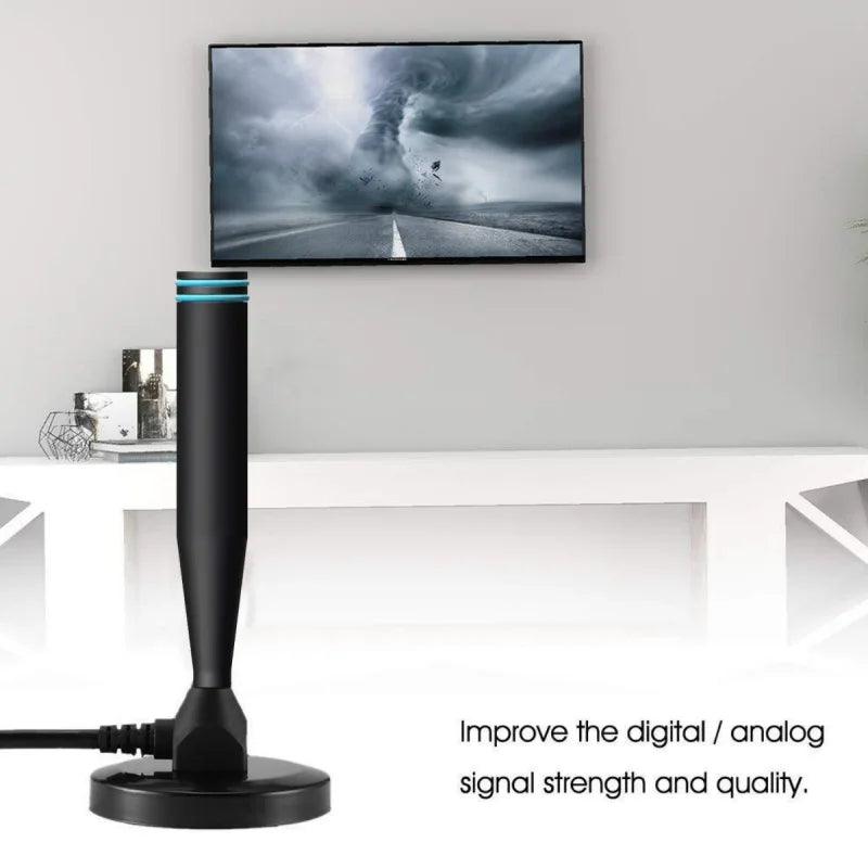 Indoor/Outdoor DTMB Digital TV Antenna – Suction Cup Mount