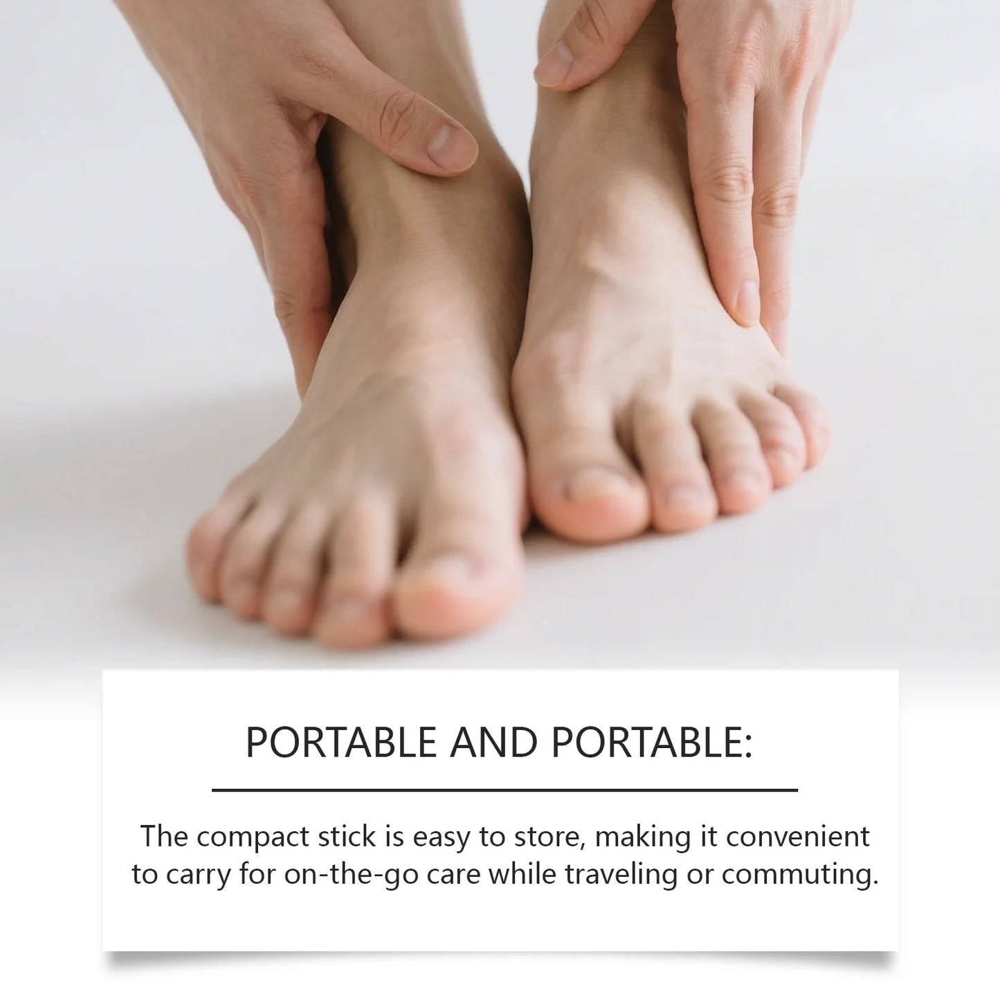 Foot Moisturizing Balm Stick – Softening & Exfoliating Care