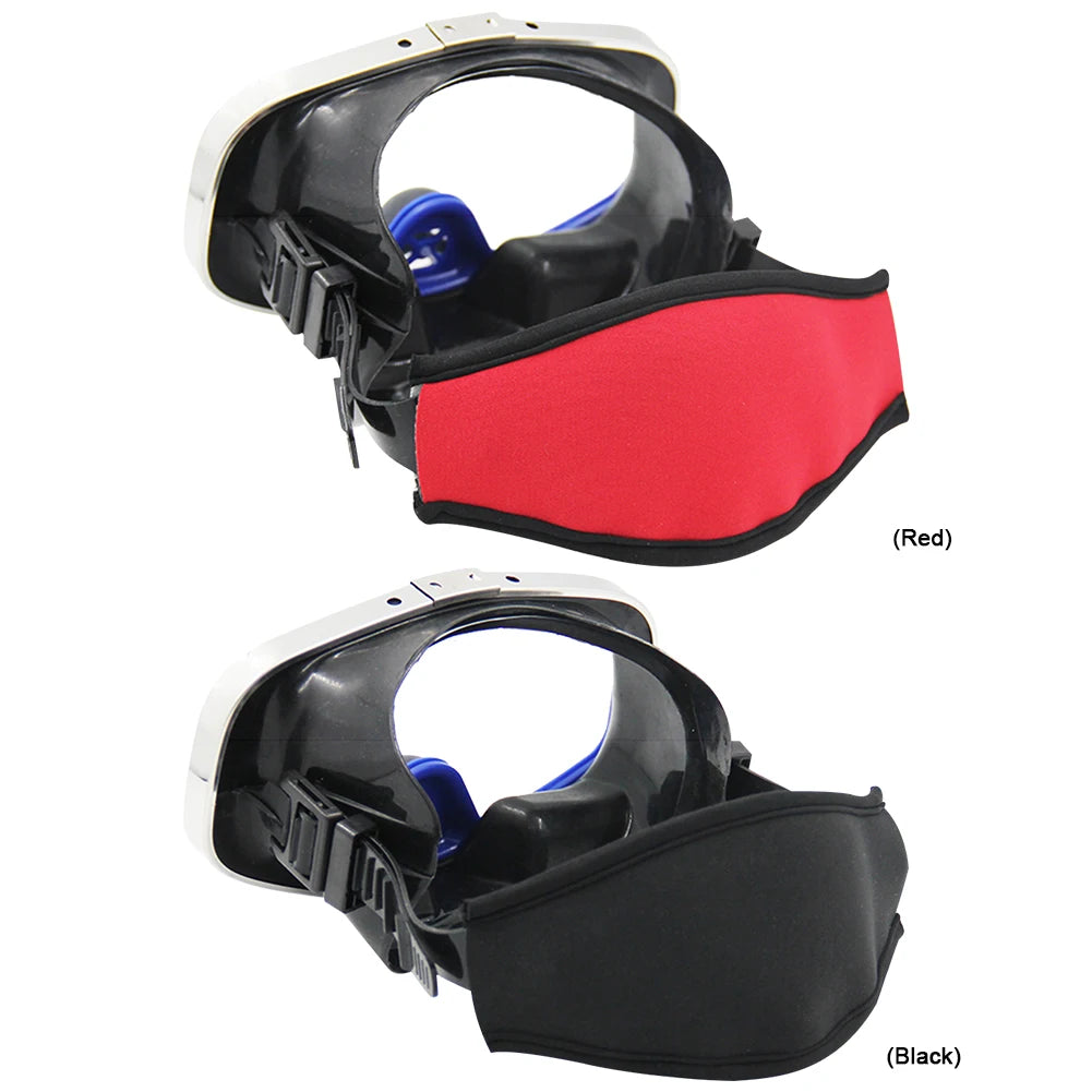 Scuba Mask Straps Comfortable Neoprene Mask Strap Cover Adjustable Goggle Strap Covers Hair Protector Wrap Swimming Water Sports Peaceful Pleasures Health and Wellness