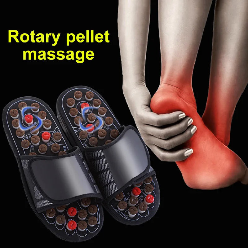 Acupressure Massage Slippers | Reflexology Flip Flops for Men