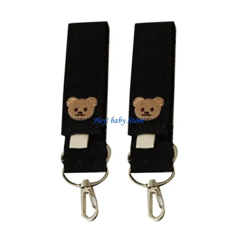2-Pack Baby Stroller Hooks – Pram Bag Hanging Clips