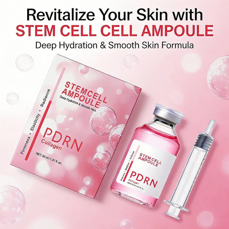 PDRN Collagen Stem Cell Facial Serum – Hydrating Ampoule 30ml