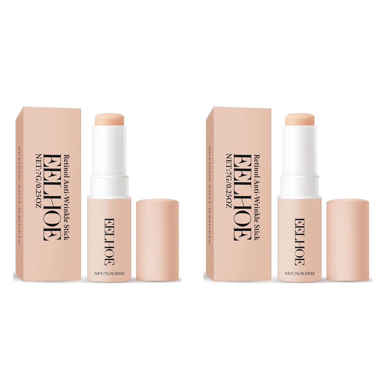 EELHOE Retinol Anti-Wrinkle Cream Stick | Firming & Moisturizing Retinol Face Cream Peaceful Pleasures Health and Wellness 2 X 7g Boxed