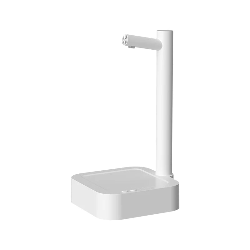 HOMEFISH Portable Electric Water Gallon Pump Dispenser Electric Water Pump Peaceful Pleasures Health and Wellness white