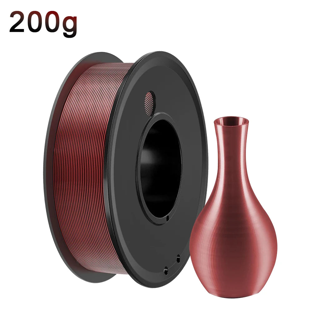 Silk Dual Color PLA Filament 1.75mm – Chrome Coextrusion DINGSUN 3D