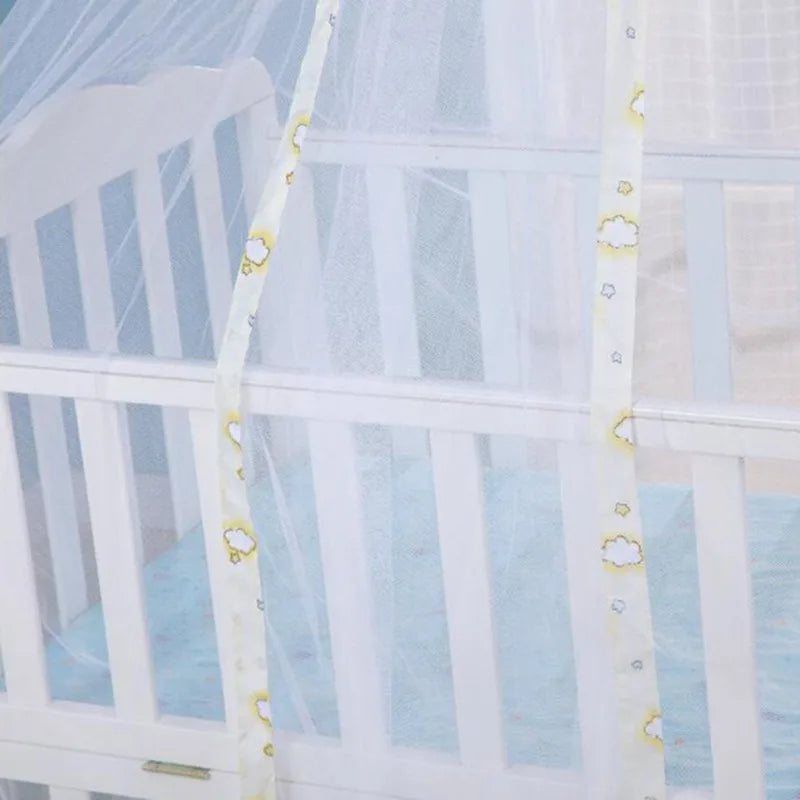 Baby Crib Mosquito Net Dome Canopy | Breathable Newborn Tent