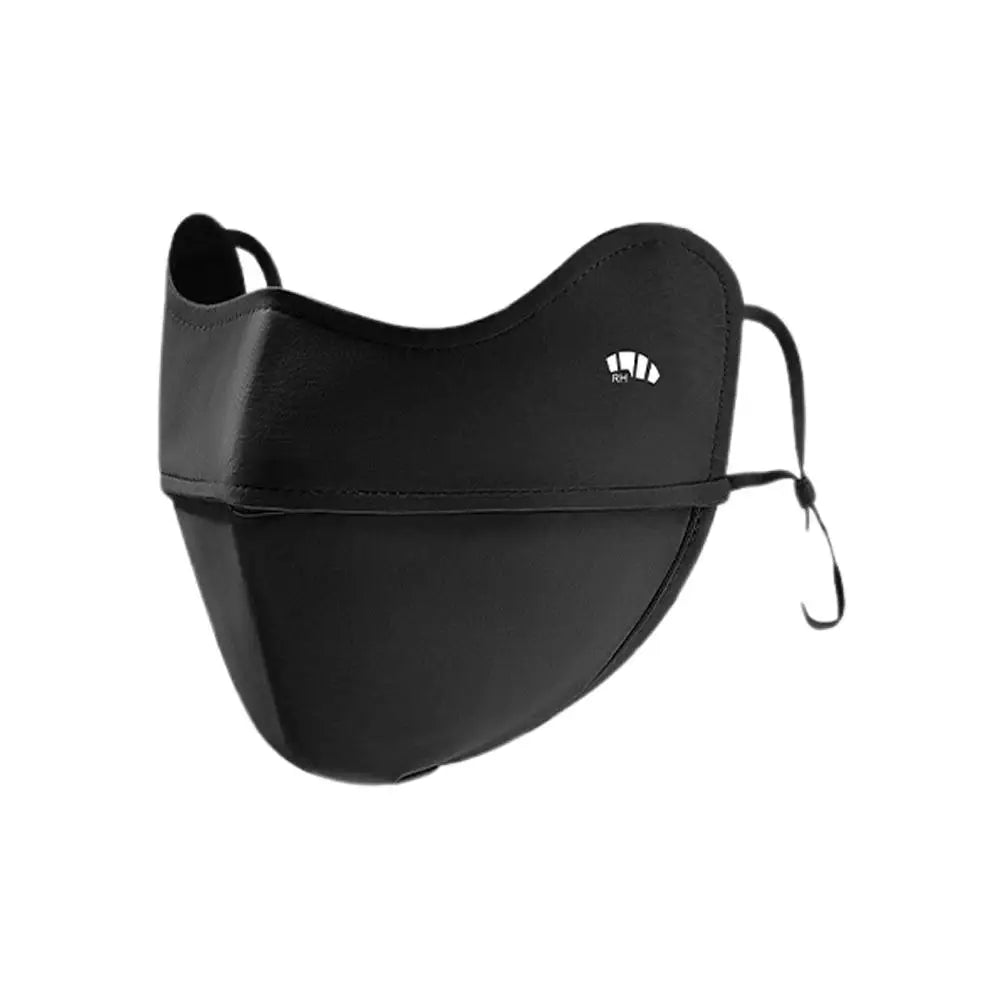 3DProtection Face Mask,Breathable Cooling Mask for Women,Eye Corner UV Protective Washable Face Shield for Outdoor Cycling Golf Peaceful Pleasures Health and Wellness Black