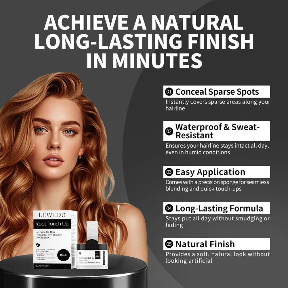 BIOAOUA Hairline Powder – Waterproof Hair Shadow Concealer