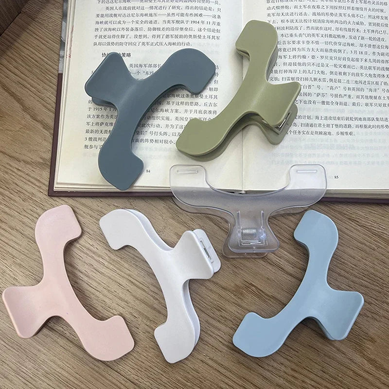 Frosted Transparent Book Page Holder Clip | Kawaii Desk Accessory