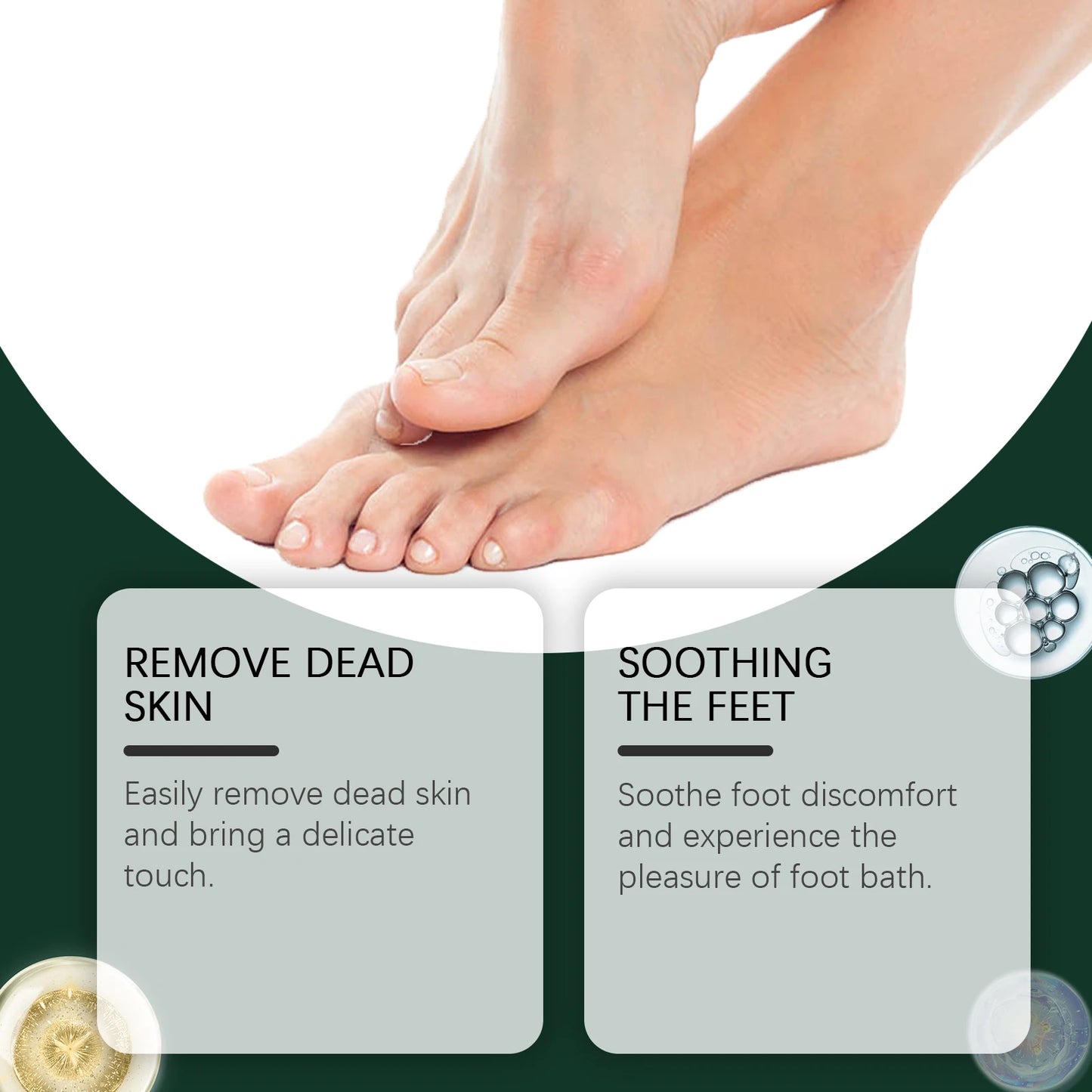 Tea Tree Sea Salt Exfoliating Foot Scrub – Smooth Cracked Heels