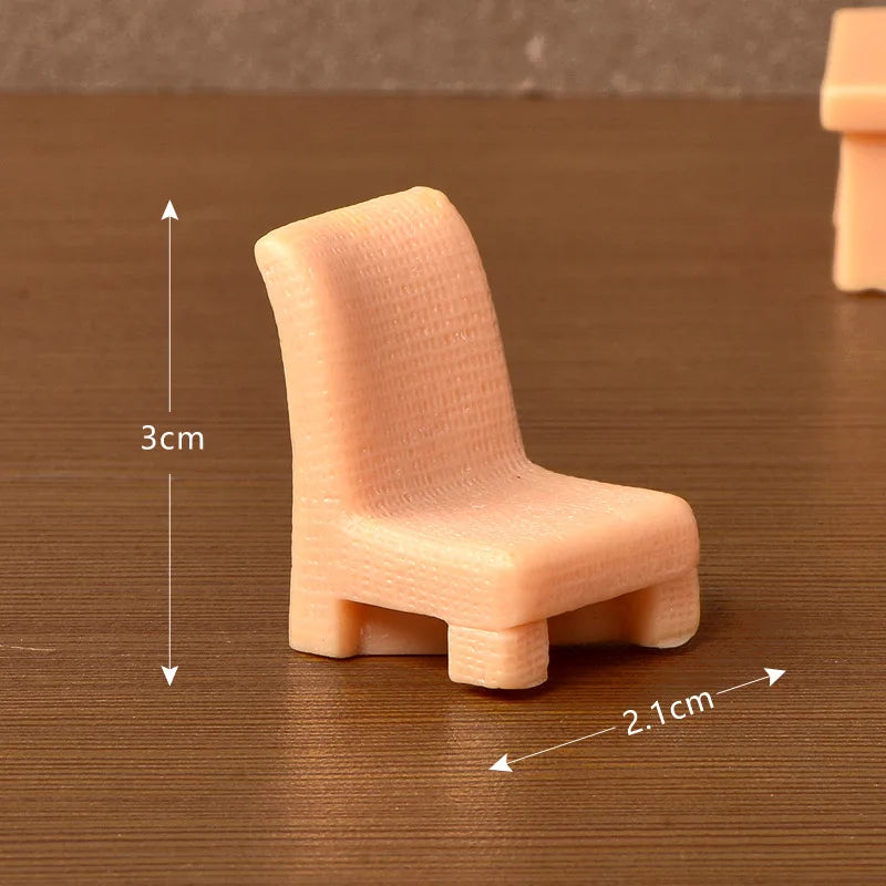 Miniature Cat Figurines Resin Landscape Decoration Miniature Figurines Accessories for Desk Landscape Plant Pot Bonsai Craft Peaceful Pleasures Health and Wellness 2