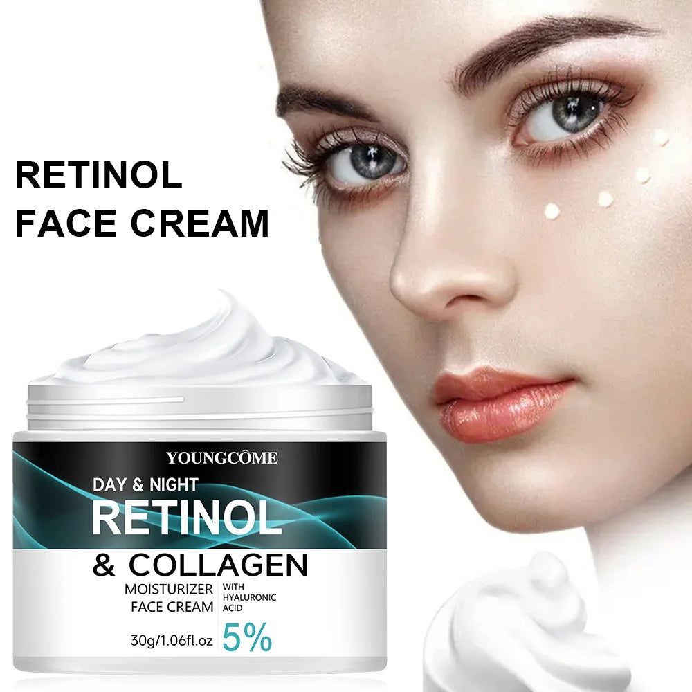YOUNGCOME Retinol Cream Promotes Skin Elasticity And Luster Nourishing Nourishing And Locking Moisture To Improve Skin Texture Peaceful Pleasures Health and Wellness