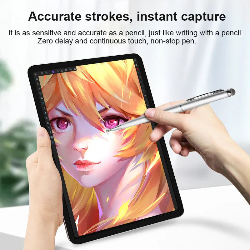 2-in-1 Capacitive Stylus Pen Stylus For Touch Screen Stylus Pens For Android Phone Pen For Mobile Universal Touch pen for tablet Peaceful Pleasures Health and Wellness