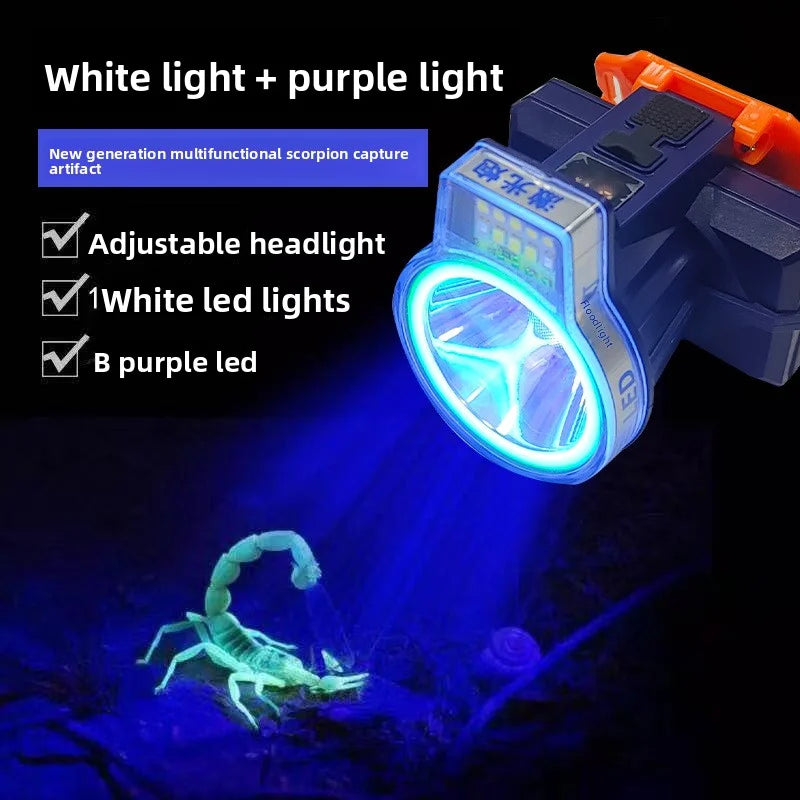 SHINEKNOT LED Rechargeable Headlamp – 2600mAh, Waterproof