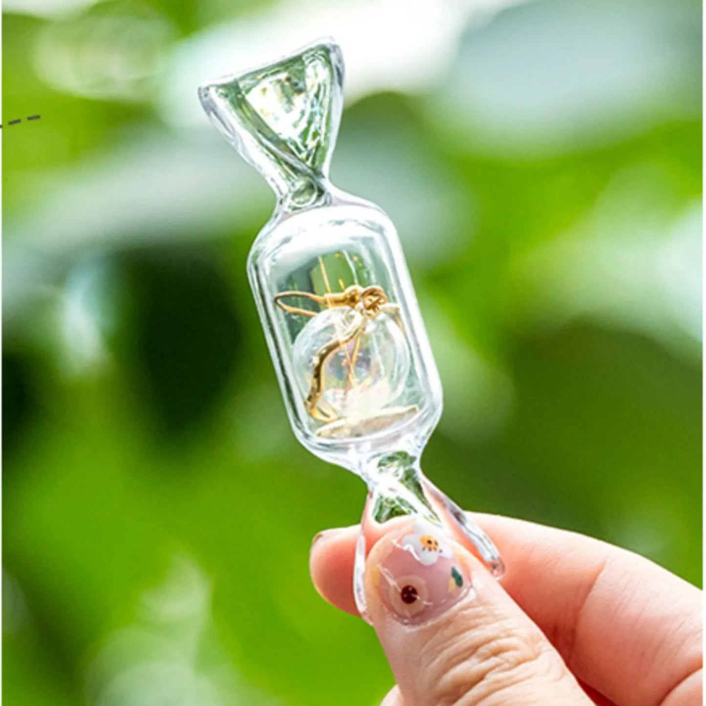 Candy Shape Transparent Jewelry & Earring Storage Box Jewelry Storage Box Peaceful Pleasures Health and Wellness