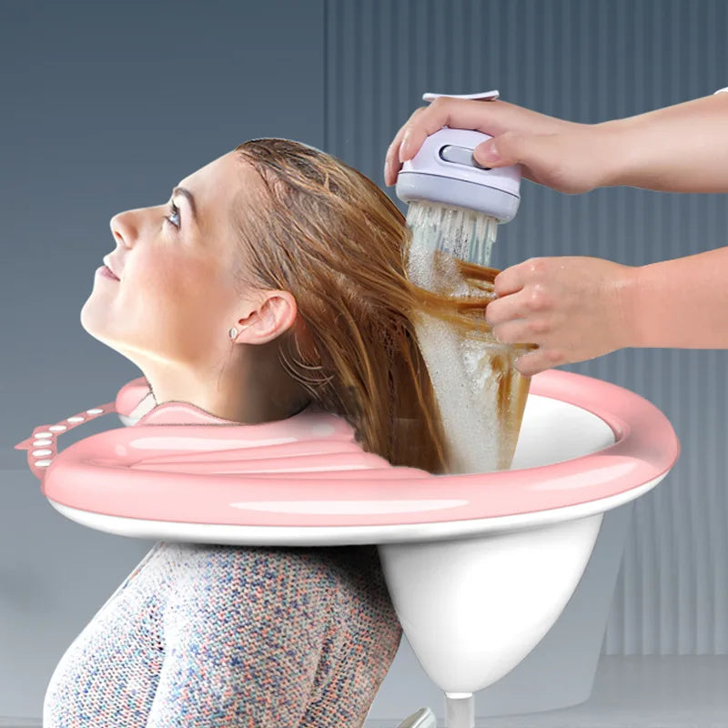 1Set Inflatable Shampoo Basin Hair Washing Basin for Pregnant Women Elderly PVC Foldable Portable Shampoo Pad Spa Tub Peaceful Pleasures Health and Wellness