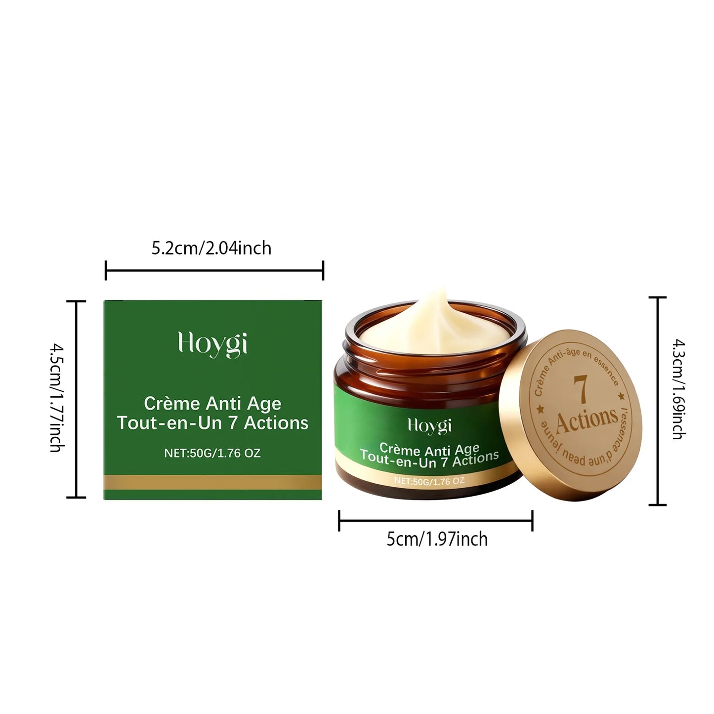 7-in-1 Anti-Aging Face Cream – Firming, Brightening & Hydration