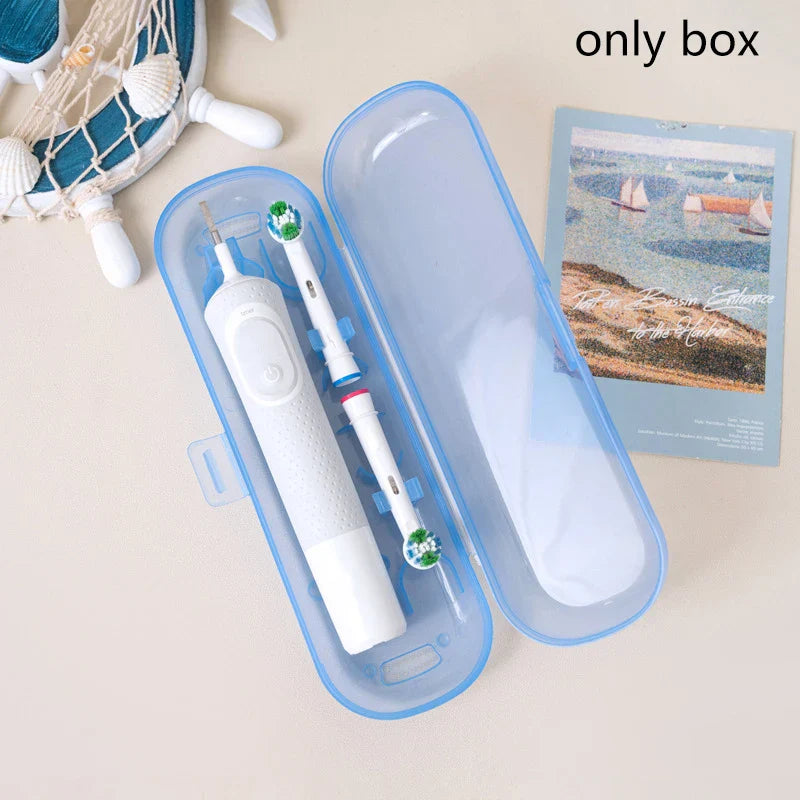 Portable Electric Toothbrush Travel Case & Storage Organizer