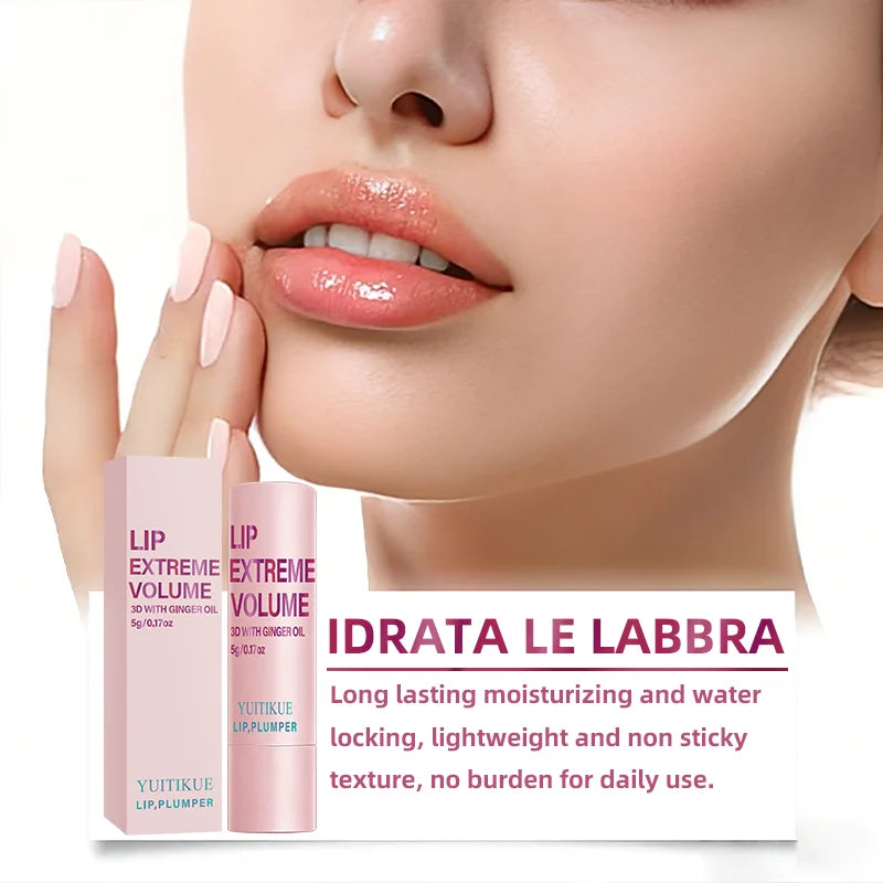YUITIKUE Lip Plumper Stick – Hydrating Non-Sticky Lip Balm