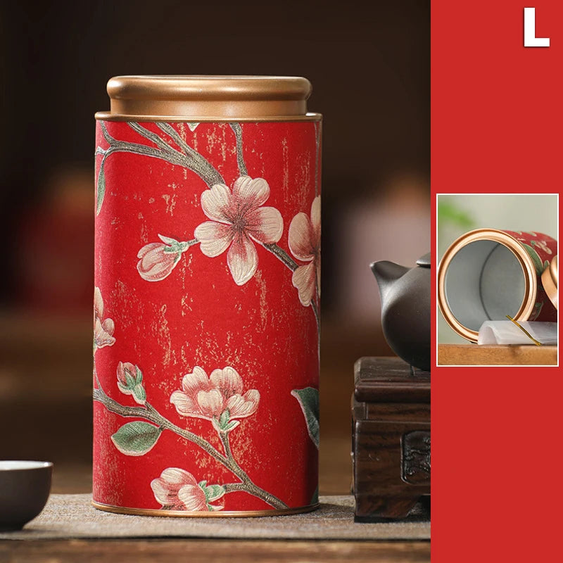 Tinplate Tea Tin Can – Airtight Sealed Storage Canister