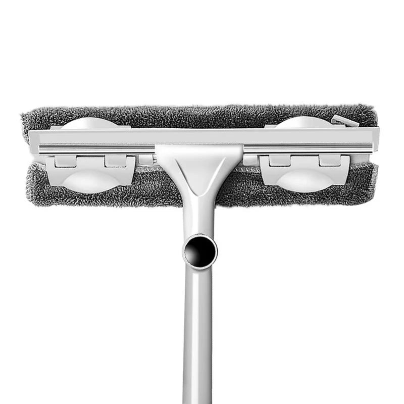 Long Handle Cleaning Brush Window Cleaner Glass Squeegee Telescopic