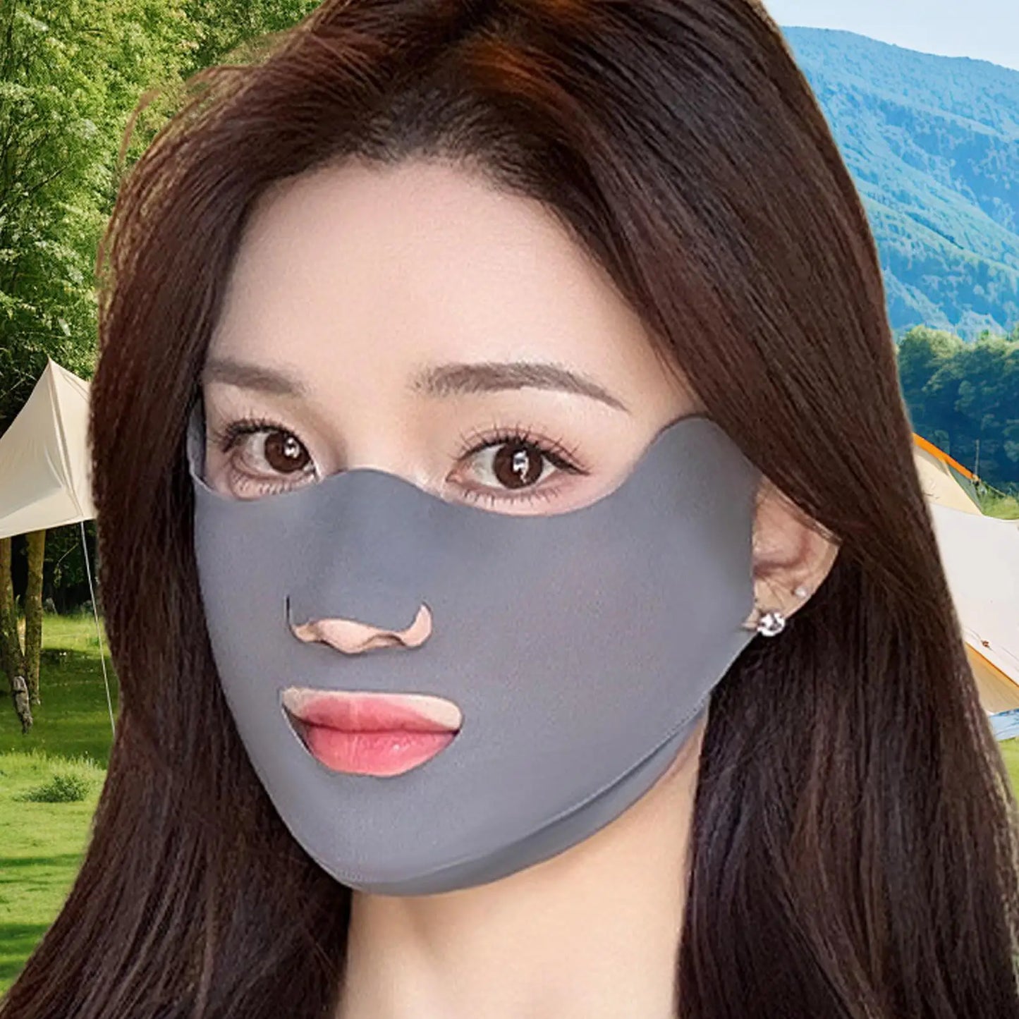 UPF 50+ Sun Protection Face Mask | Breathable UV Shield