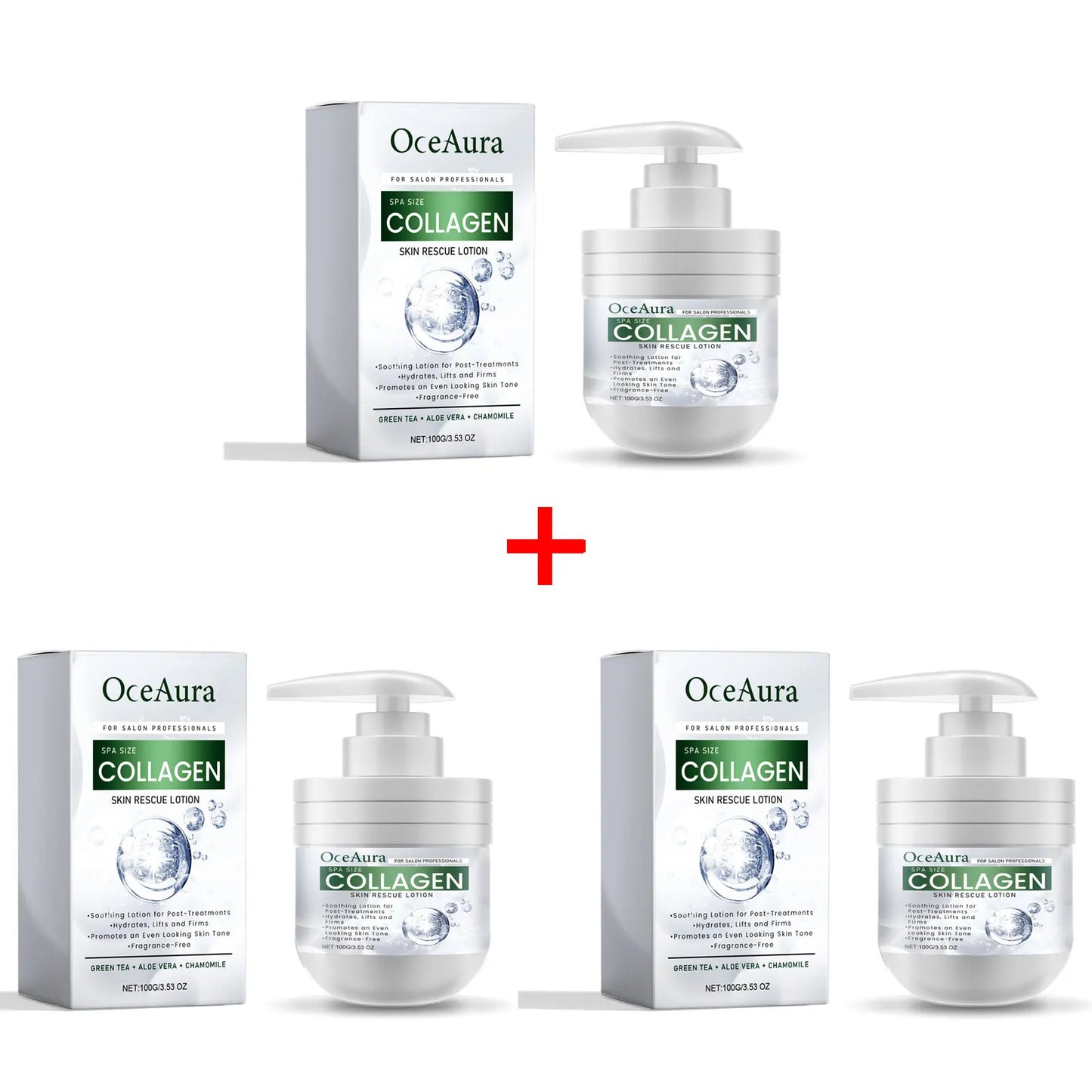 OceAura Retinol Anti-Aging Face & Body Moisturizer Cream 100g