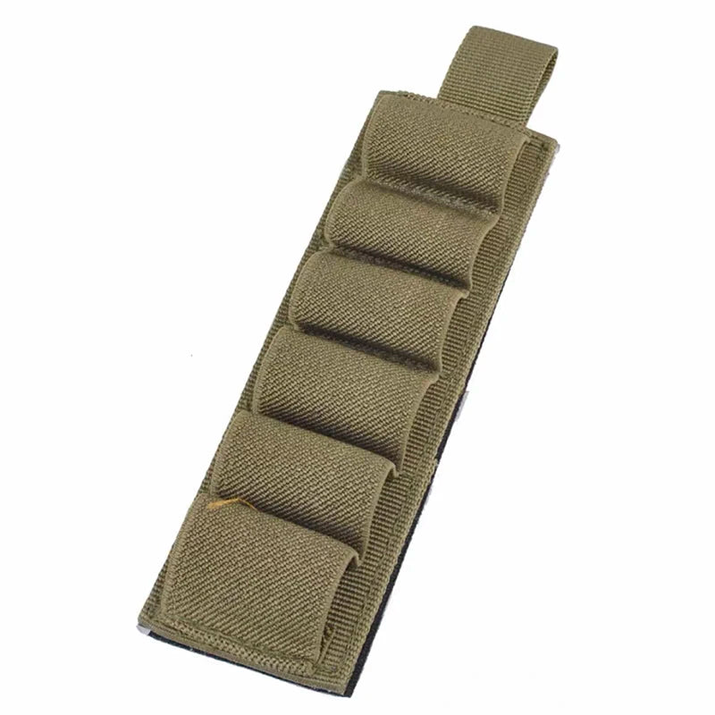12 Gauge Shotgun Shell Holder – 6 Round Hook & Loop Strip