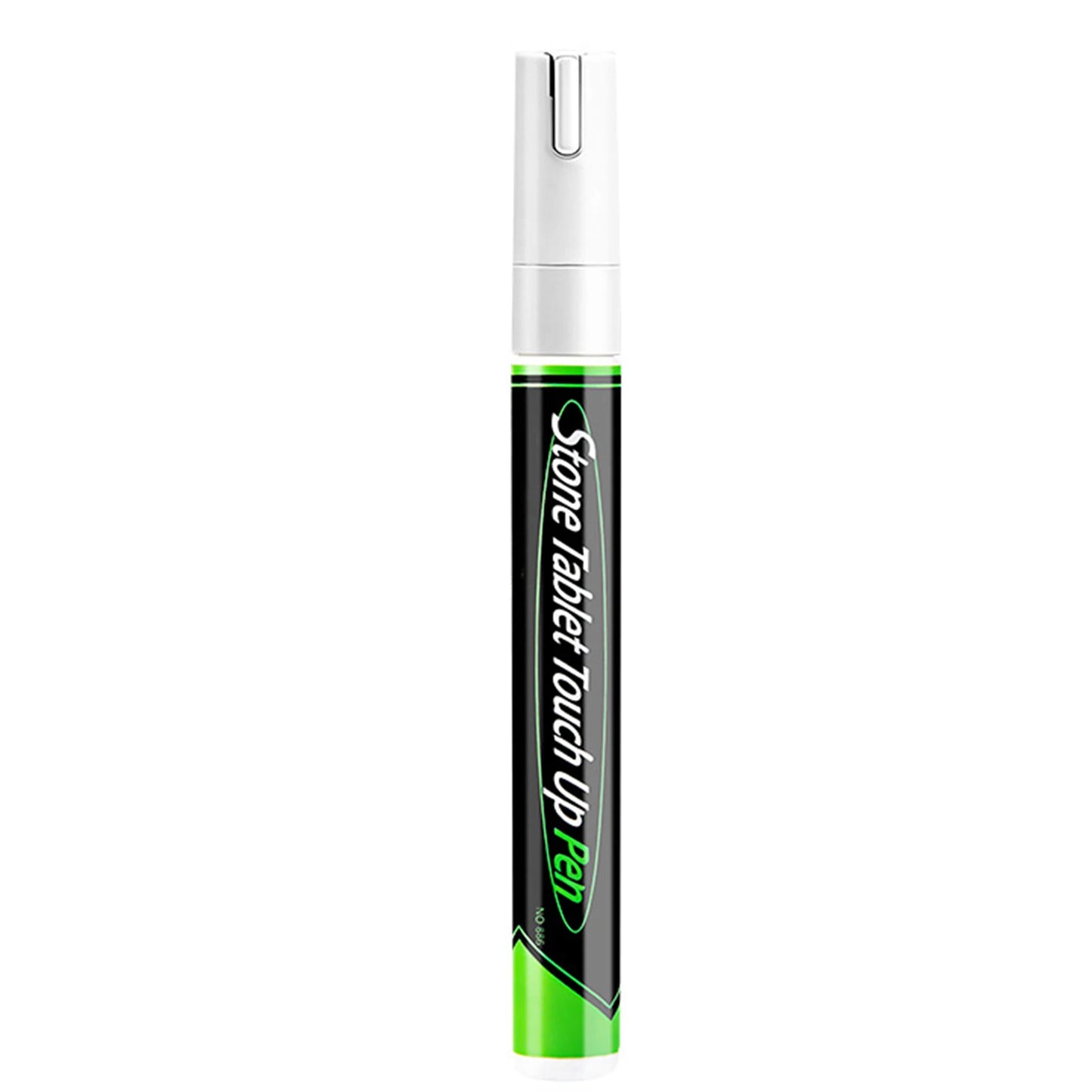Tombstone Marker Pen For Restoring Faded Grave Inscriptions Waterproof & Fade-Resistant Permanent Ink Outdoor Rock Painting Peaceful Pleasures Health and Wellness White