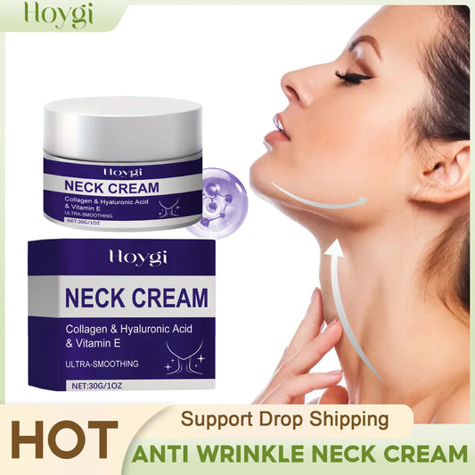 Neck Wrinkle Removal Cream Tightening Firming Fade Fine Lines Double Chin Anti-Aging Necklines Lifting Shaping Beauty Neck Cream Peaceful Pleasures Health and Wellness Default Title
