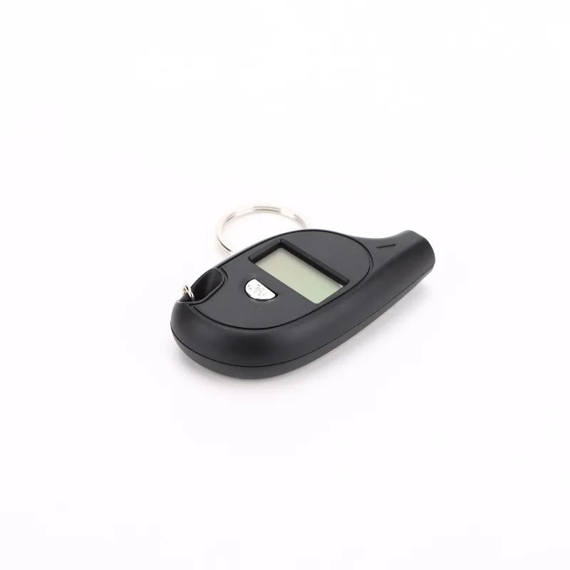 Mini Keychain Digital Tire Pressure Gauge High-precision Portable Tire Pressure Meter Tool for Measuring Air Pressure Peaceful Pleasures Health and Wellness
