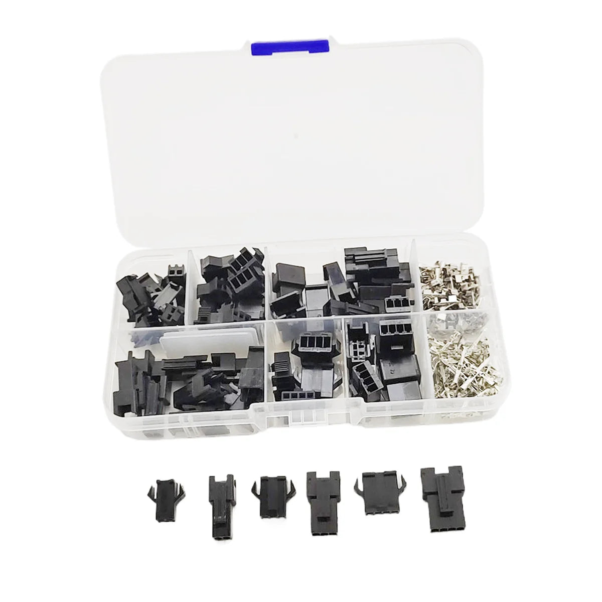 1Box JST 1.25mm/ZH 1.5mm/PH 2.0mm/XH2.54mm/MX 2.0mm Male and Female Docking Housing Crimp Terminal Connector Kit Peaceful Pleasures Health and Wellness SM 2.5mm