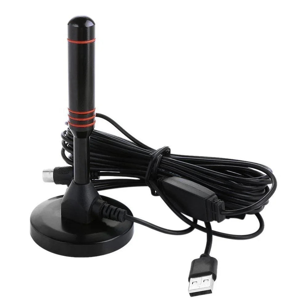 HD Digital TV Antenna Amplified 200 Mile VHF UHF DVB-T2 DAB
