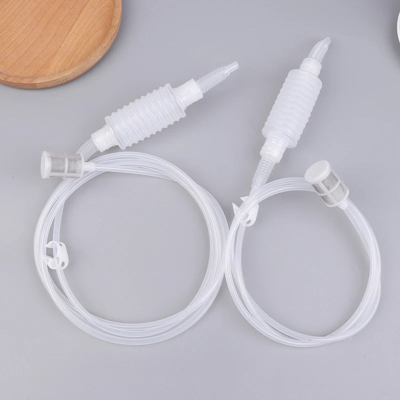 2M/2.5M Semi-automatic Home Brew Syphon Pack For Wine Making Hand Knead Siphon Filter Food Grade Tube For Homebrew Peaceful Pleasures Health and Wellness
