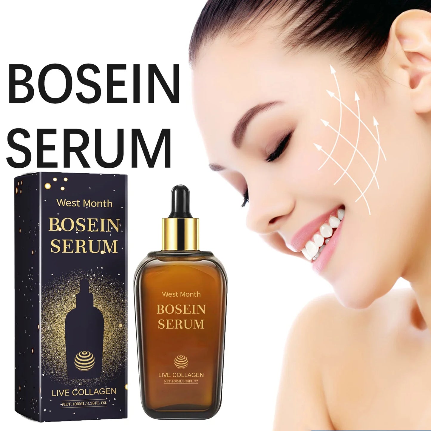 WEST MONTH Bosein Collagen Brightening Face Serum 100ml