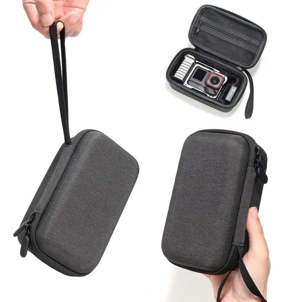 For Insta 360 Ace Pro 2 Street Shooting Set Storage Bag Portable Travel Carrying Case Sports Camera Mini Organizer Case Peaceful Pleasures Health and Wellness