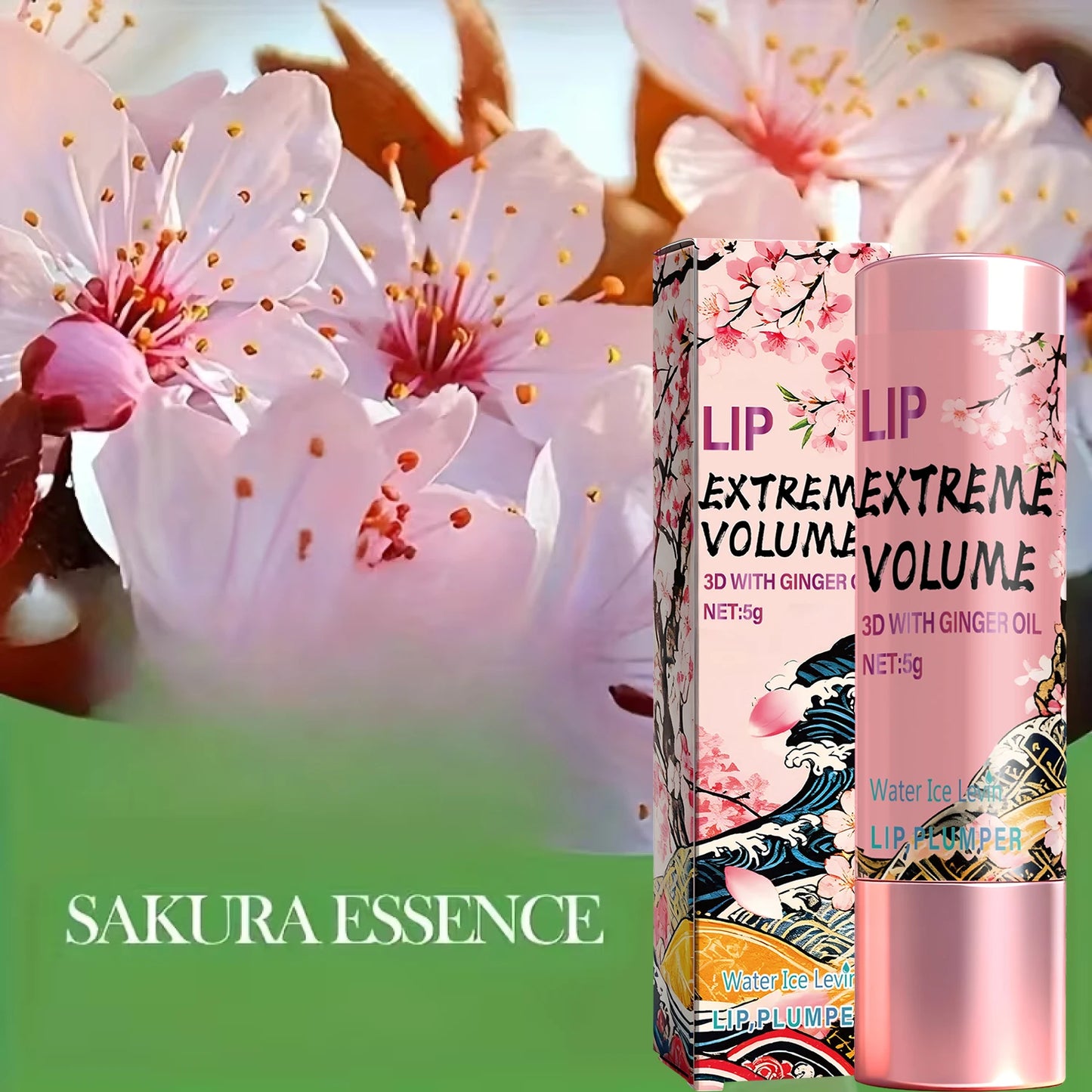 3D Lip Plumper Cream with Ginger Oil – Volume & Moisture