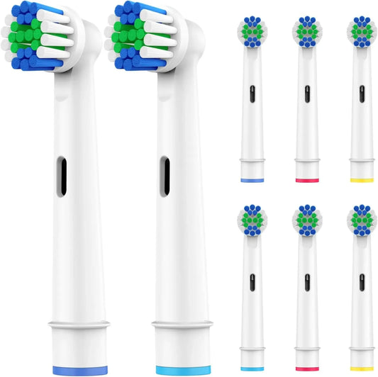 Oral-B Compatible Electric Toothbrush Replacement Heads Toothbrush Replacement Heads Peaceful Pleasures Health and Wellness