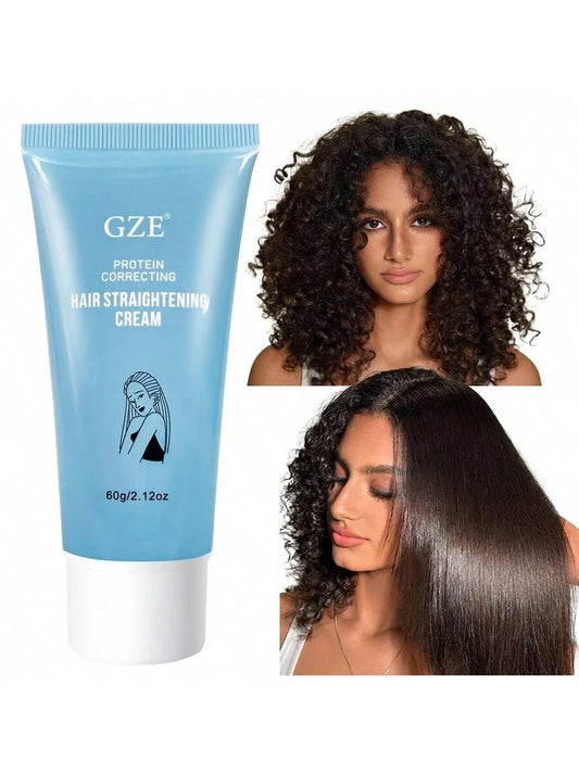 GZE Protein Hair Straightening Cream – Frizz Control & Shine Hair Straightening Cream Peaceful Pleasures Health and Wellness Default Title