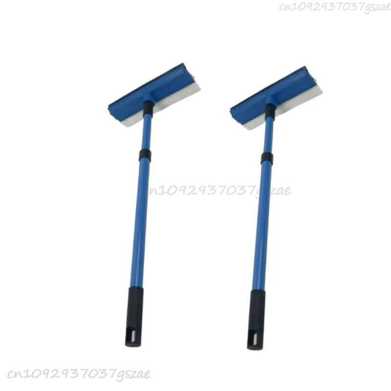 2-in-1 Telescopic Window Squeegee & Sponge Cleaner Mop