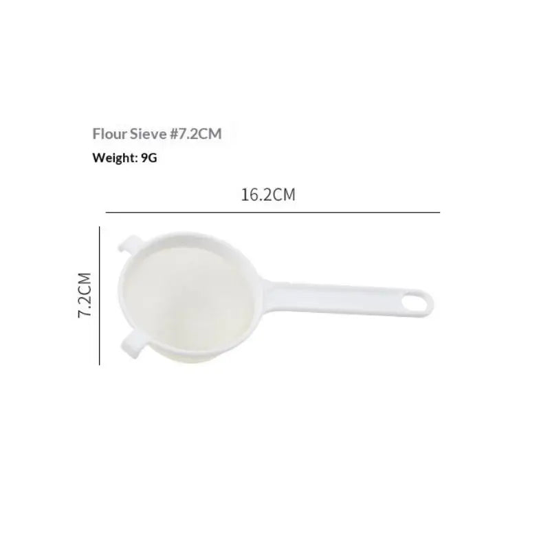 Fine Mesh Strainer Spoon – Nut Milk, Coffee & Flour Sieve