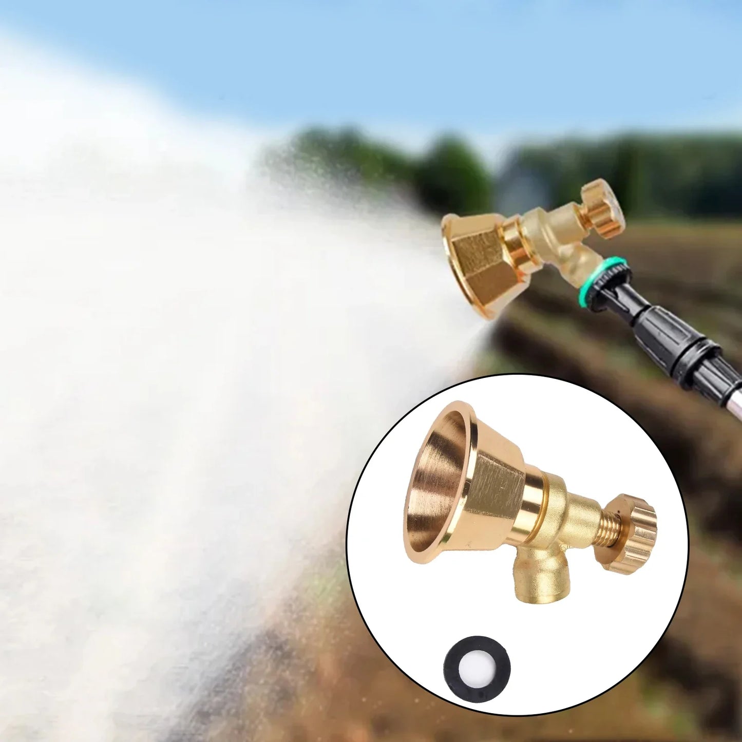 Adjustable Atomization Sprayer Nozzle | Garden & Agricultural
