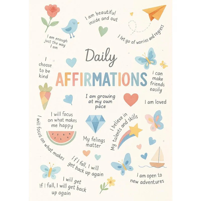 Notes To Self Growth Mindset Motivational Quotes Mental Health Psychological Poster Canvas Painting Wall Pictures Home Decor Peaceful Pleasures Health and Wellness 3 50x70cm Unframed